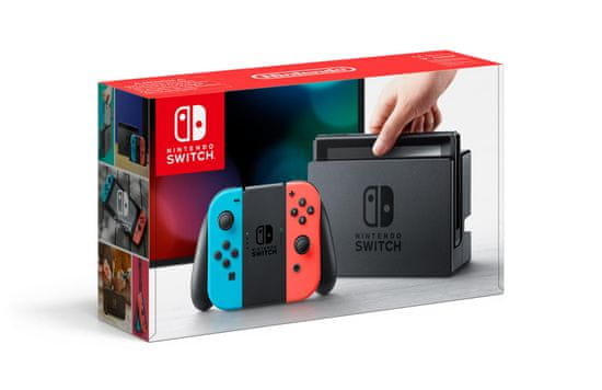 Nintendo igraća konzola Nintendo Switch, crveno/plava