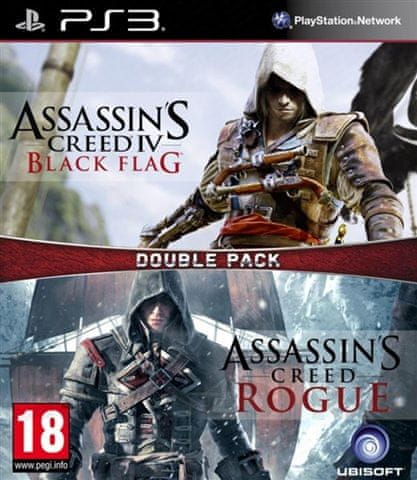 Ubisoft igra Compilation AC4: Black Flag & AC: Rogue (PS3)