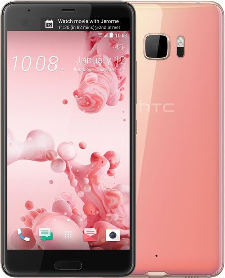 HTC mobilni telefon U Ultra, cosmetic pink
