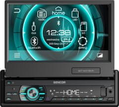 SENCOR SCT 9411BMR auto radio, Bluetooth, LCD