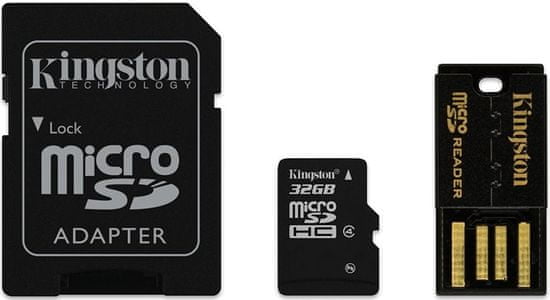 Kingston Micro Secure Digital (microSD) kartica 32 GB + SD adapter (MBLY4G2/32GB)