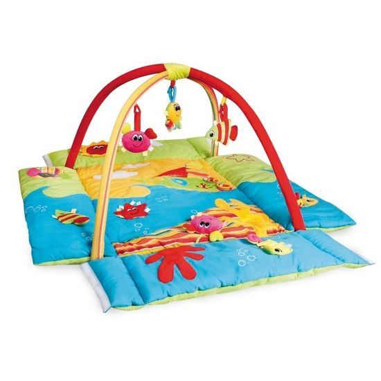 Canpol babies multifunkcionalna podloga za igranje s igračkama Colorful ocean/Šareni ocean