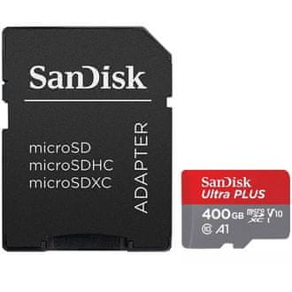 Memorijska kartica Micro SDXC s adapterom ULTRA MOBILE, 400 GB