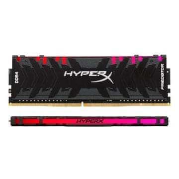 Kingston memorija (RAM) HX Predator DDR4, 16GB (2×8GB), PC3200, s osvjetljenjem u boji (HX432C16PB3AK2/16)
