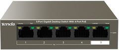 TEG1105P-4-63W prekidač, 5 vrata, PoE