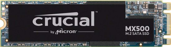 Crucial SSD disk MX500 1 TB, M.2 2280, SATA3