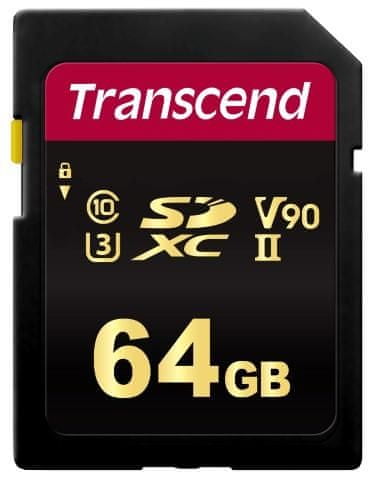 Transcend SDXC memorijska kartica 700S, 64 GB, 285/180 MB/s