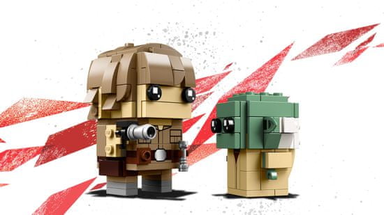 Lego brickheadz luke and yoda hotsell