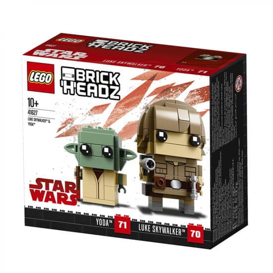 LEGO BrickHeadz 41627 Luke Skywalker i Yoda MALL.HR
