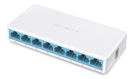 Mercusys MS108 mrežna oprema, 10/100Mbps, 8-port