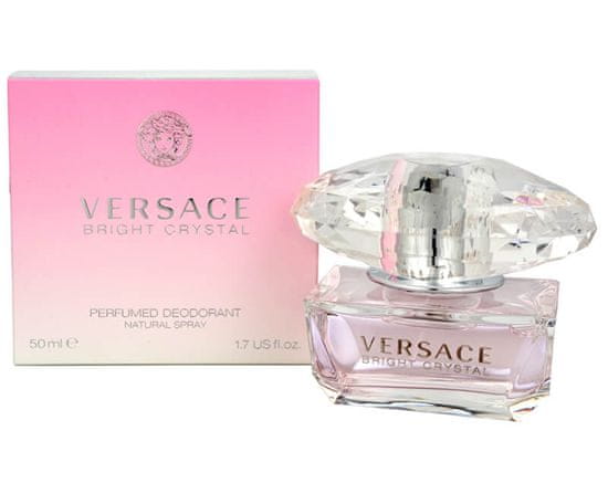 Versace Bright Crystal, dezodorans u spreju, 50 ml