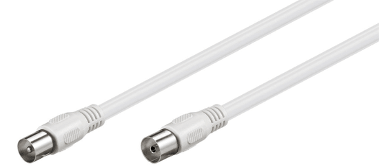 Goobay antenski kabel, A, 1.5 m, bijeli