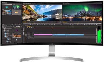 LG LED monitor 34UC99-W 21:9 Curved