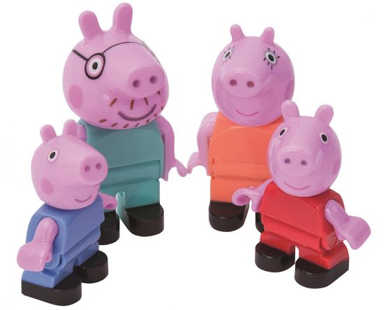 BIG igračke PlayBig BLOXX Peppa Pig obiteljske figurice