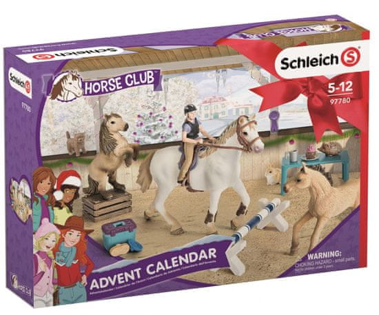 Schleich adventski kalendar 2018, Konj