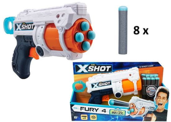 Zuru pištolj X-Shot Excel Fury 4 (30583)