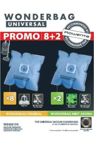 Rowenta vrećice za usisavač WB4061FA Wonderbag Original x8 + Wonderbag Mint Aroma x2