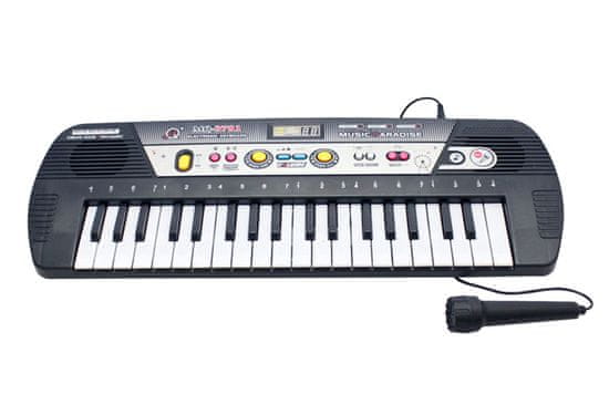 Unikatoy klavir s mikrofonom MQ BAT.ŠK. 25033, 37 tipki