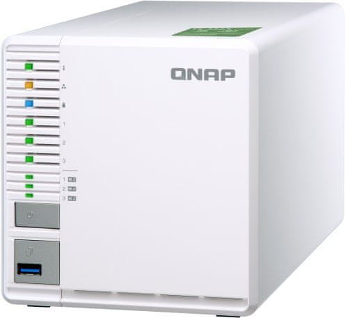 Qnap NAS server TS-332X-2G, za 3 diska