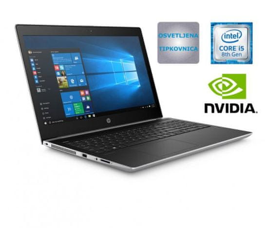 HP prijenosno računalo ProBook 450 G5 i5-8250U/8GB/SSD256GB+1TB/15,6FHD/930MX/W10H (4WU52ES)