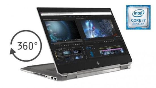 HP prijenosno računalo ZBook x360 Studio G5 i7-8850H/16GB/SSD512GB/15,6UHD/P1000/W10P (2ZC61EA)