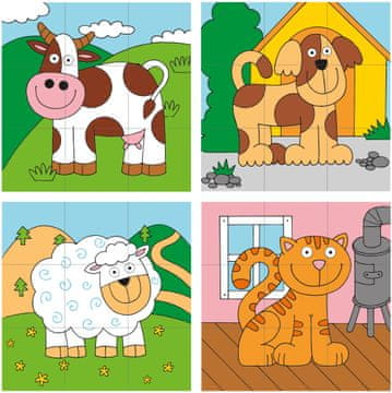 Woody slagalica Kubus - domaće životinje