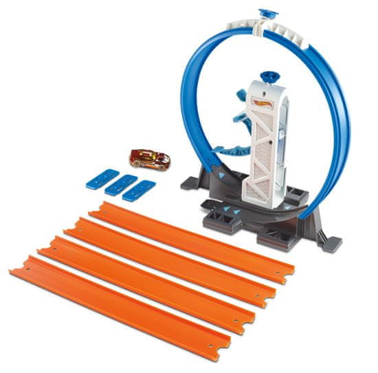 Hot Wheels trkaća staza Track Builder Loop Launcher