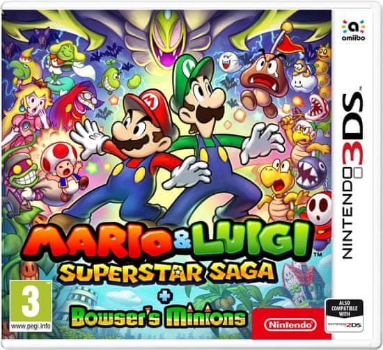 Nintendo igra Mario &amp; Luigi: Superstar Saga + Bowser's Minions (3DS)