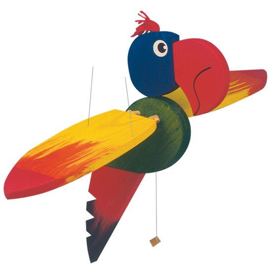 Woody leteća papiga - velika, 50 cm
