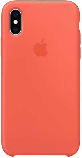 Apple silikonska maskica MTFA2ZM za telefon iPhone XS, narančasta