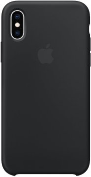 Apple silikonska maskica MRW92ZM/A za telefon iPhone XS, crna