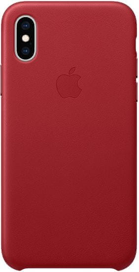 Apple silikonska maskica MRWK2ZM/A za telefon iPhone XS (PRODUCT)RED, kožna, crvena