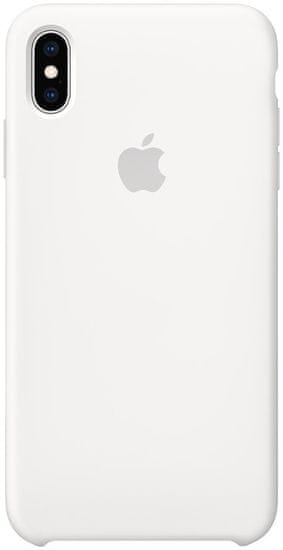 Apple silikonska maskica za iPhone XS Max, bijela MRWE2ZM/A