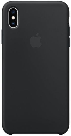 Apple silikonska maskica za iPhone XS Max, crna MRWE2ZM/A