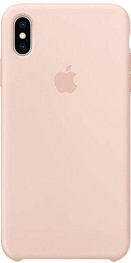 Apple silikonska maskica za iPhone XS Max, roza MTFD2ZM/A