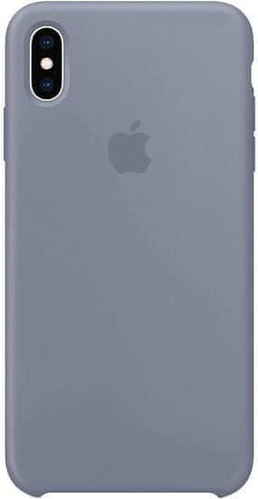 Apple silikonska maskica za iPhone XS Max, siva MTFH2ZM/A