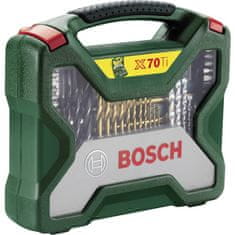 Bosch 70-dijelni komplet svrdala i bit nastavaka X-Line Titanium (2607019329)