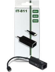 gigabit LAN mrežni adapter IT-811, USB-C