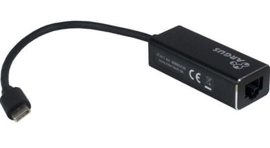 Inter-tech gigabit LAN mrežni adapter IT-811, USB-C