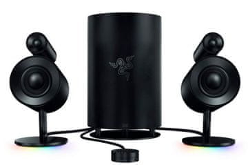 Razer gaming zvučnici Nommo Pro, 2.1, USB, Bluetooth