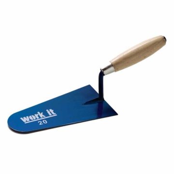 Ausonia zidarska žlica Work-it, polukružna, 18 cm