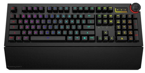 Das Keyboard tipkovnica 5Q Cloud, Gamma Zulu Soft, USB, crna, US
