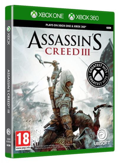 Ubisoft videoigra Assassin's Creed III (Xbox One &amp; Xbox 360)