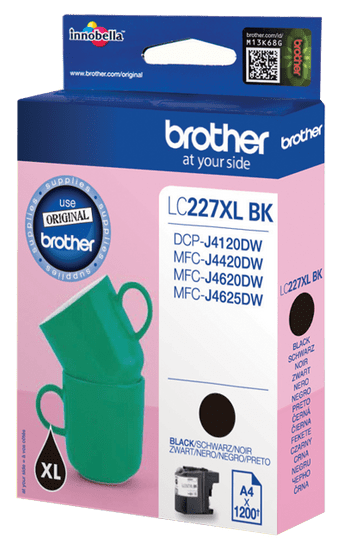 Brother tinta LC-227 XL Black, 1200 stranica