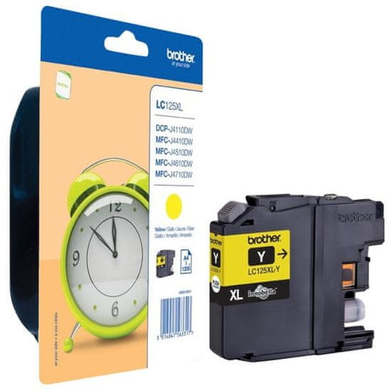 Brother tinta LC125XL, yellow