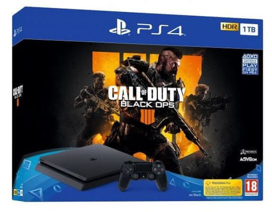 Sony playstation 4 slim shop 1tb call of duty