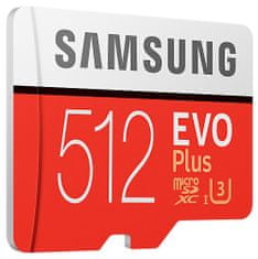 Samsung micro SDXC 512GB EVO Plus + SD adapter (MB-MC512GA/EU)
