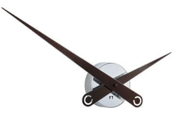 Future Time dizajnerski zidni sat FT9620BK Hands black, 60 cm