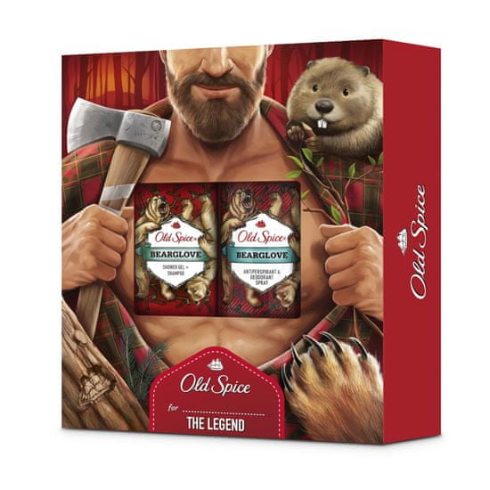 Old Spice Bearglove Lumberjack poklon set za muškarce
