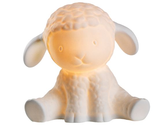 Kaemingk stolna svjetiljka porculanska ovca, 20x15x19cm